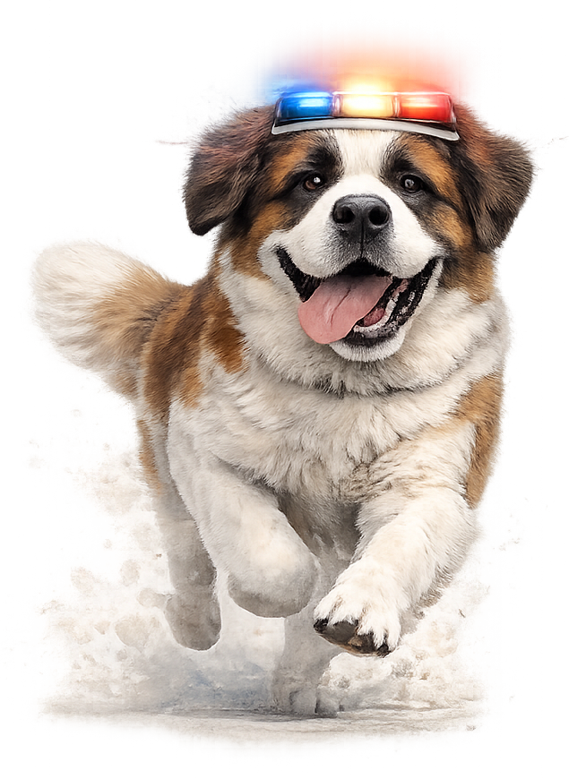 Perro ambulancia
